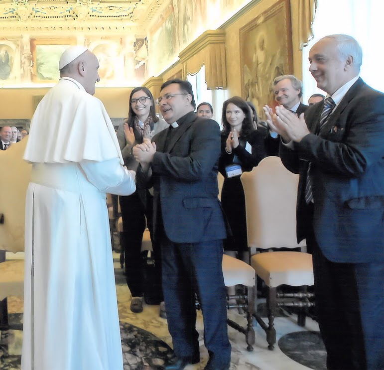 Audience with Pope Francis, November 2017